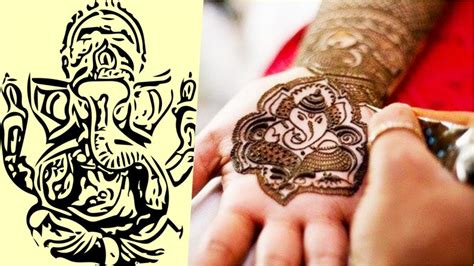 Festivals And Events News Ganesh Chaturthi 2019 Special Mehndi Design