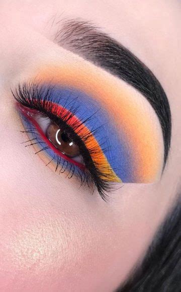 Gorgeous Makeup Trends To Be Wearing In 2021 Blue And Orange