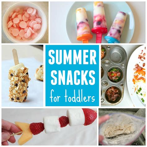 Does anyone have any good snack off topic posts include: Toddler Approved!: 10 Summer Snacks for Toddlers