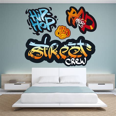 Wallstickers Folies Graffiti Set Wall Stickers