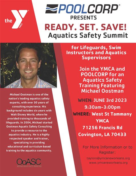 2023 Aquatic Safety Summit Ymca Of Greater New Orleans