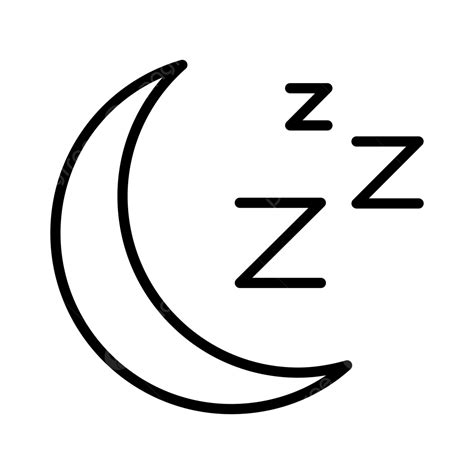 睡眠線圖標 向量 睡著了 就寢時間 梦向量圖案素材免費下載，png，eps和ai素材下載 Pngtree