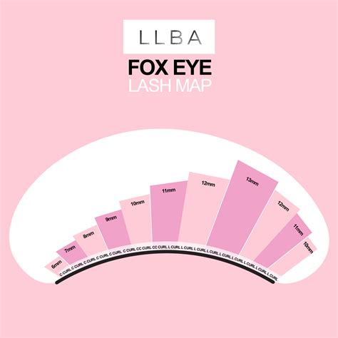 Have You Tried The Foxy Lash Map This Map Will Offer Your Clients