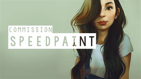 Paint Tool Sai Commission Speedpaint Youtube