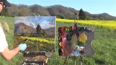 Kyle Buckland Beginner Plein Air Oil Painting Demonstration Landscape