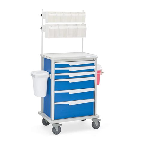 Roam 2 Diagnostic Catheter Cart Cath Lab Storage Solaire Medical