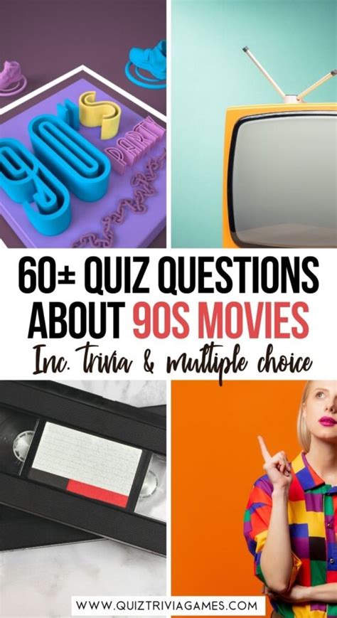 The Ultimate 90s Movie Quiz 63 Questions And Answers Quiz Trivia Games