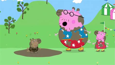 Peppa Pig Game In English Daddy Pigs Puddle Jump Two Players