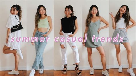 Summer 2020 Casual Fashion Trends 🍉 Chitchat Style With Me Youtube
