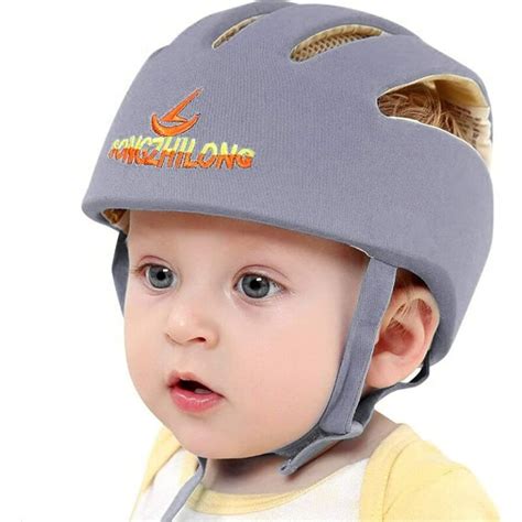 Joorrt Baby Child Safety Helmet Infant Hat Head Protection Cotton Hat