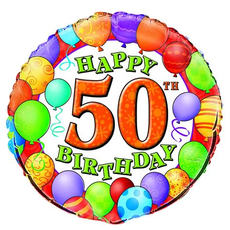 38 Happy 50th Birthday 50th Birthday Clip Art Clipartlook