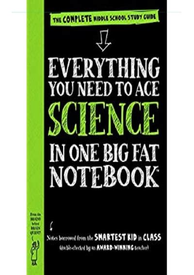 Pdf Everything You Need To Ace Science In One Big Fat Notebook The