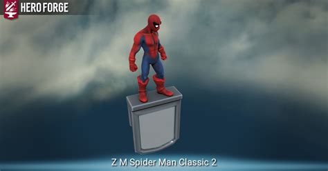 Z M Spider Man Classic 2 Made With Hero Forge