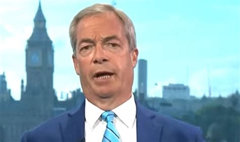 Nigel Farage Explains Exactly Why He Think Boris Must Go Politics News Uk