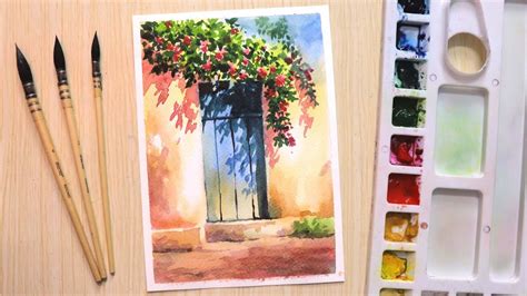 In today's video i'll show you 3 easy watercolor painting ideas for beginners step by step that you can use to practice the basic watercolor painting. Watercolor painting for beginners beautiful flower tree ...