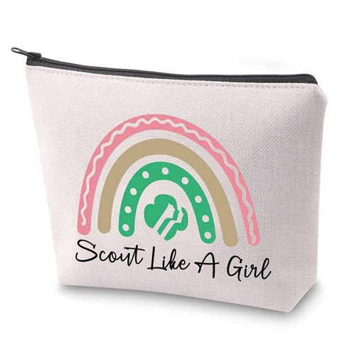 Buy ZJXHPO Girl Scout Cosmetic Bag Scout Like A Girl Makeup Bag With