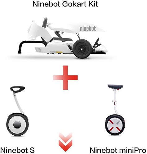 Segway 2 In 1 Ninebot Go Karting Go Kart Kit With Mini Pro Bundle Kit