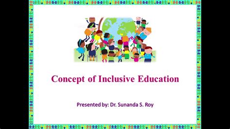 Concept Of Inclusive Education English Youtube