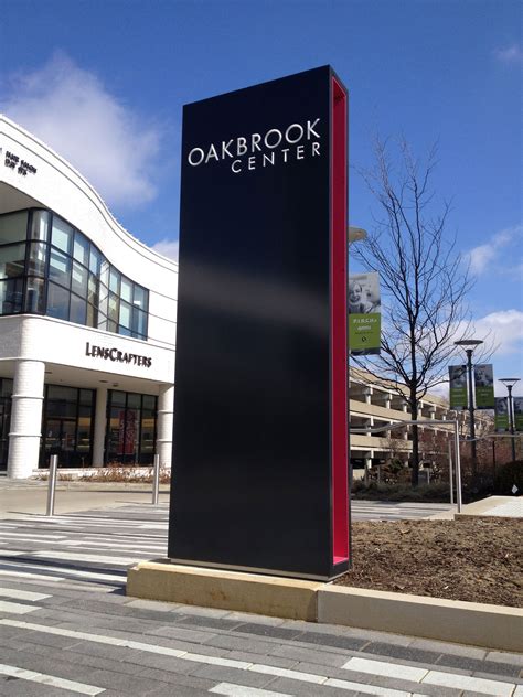 Oakbrook Center Simple Elegant What All Signage Should Be More