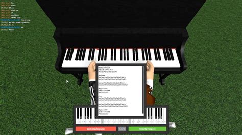 Hard Roblox Piano Sheet