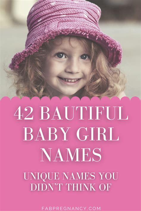 42 Beautiful Baby Girl Names Baby Girl Names Baby Girl Names Unique