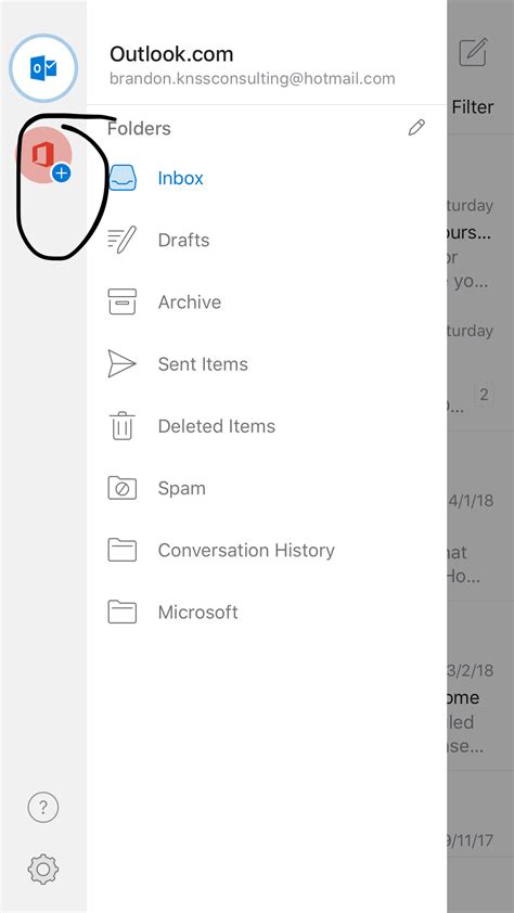 Delete microsoft account locally press the windows key + i to open the settings app, click accounts. Remove or delete an email account from Outlook app on ios ...