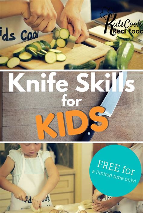 Maybe you would like to learn more about one of these? Teach your kids the correct way to use a kitchen knife ...