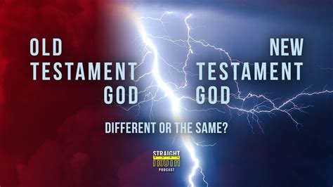 Old Testament God Vs New Testament God Different Or The Same Youtube