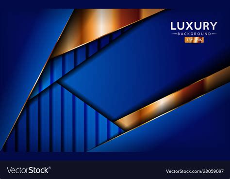 Luxurious Premium Blue Abstract Background Vector Image