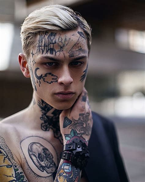 Unleash Your Edgy Side With Face And Head Tattoos See The Jaw