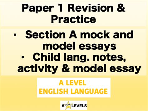 English Language Paper 1 Q2 Resources Teaching 2 Question 5 Revision