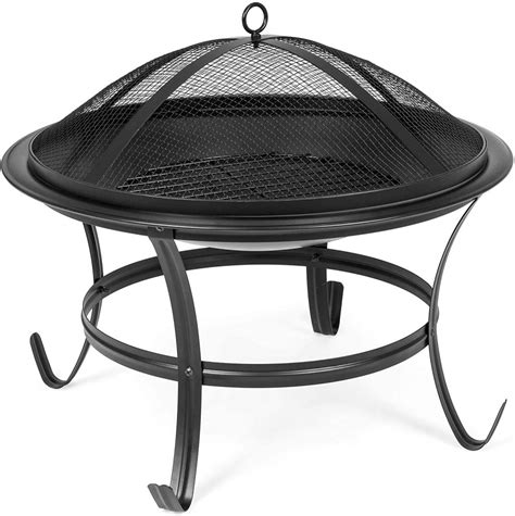 Best Choice Products 22inch Outdoor Patio Steel Bbq Fire Pit Bowl