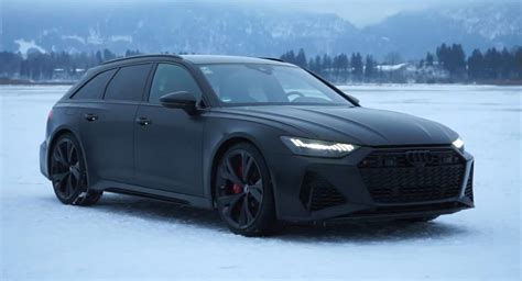 Blacked Out Tuned 2021 Audi Rs6 Avant Has The Looks And The Power To