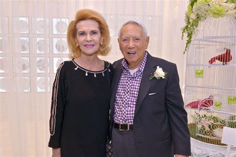 Has a net worth of $190 million. Plated Art: Bernardaud Launch | Tatler Philippines