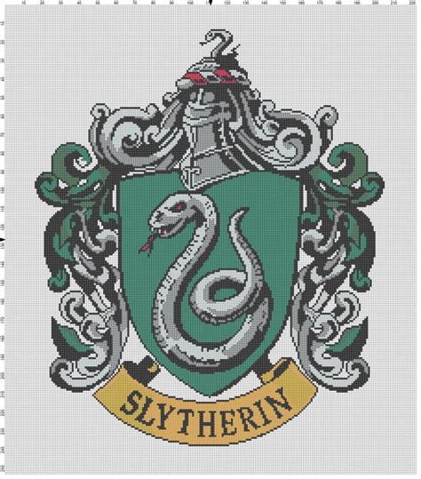 Maybe you would like to learn more about one of these? Slytherin House | Etsy in 2020 | Cross stitch patterns ...
