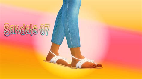 Sims 4 Ccs The Best Sandals By Blvcklifesimz