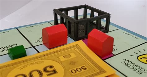 Monopoly Custom Game Pieces Jail Cell Board game add on mod | Etsy