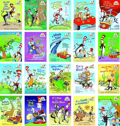 Dr Seuss Cat In The Hat Learning Library Series 26 Book Collection Set