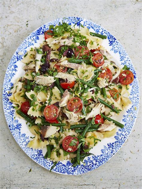 Mackerel Pasta Salad Pasta Recipes Jamie Oliver Recipes
