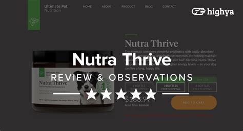 Nutra thrive for cats review, coupons code, promo codes. Nutra Thrive Reviews - Is It Legit or Hype?