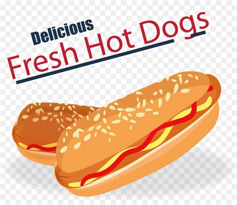 Hot dog, makanan, makan, hidangan, makanan cepat saji, choripan, sanggul, burger kerbau, makanan cepat saji, sandwich, cemilan, hot dog gaya chicago, makanan amerika, breakfast sandwich, penggila makanan, masakan, bahan, italian beef, banh mi, sabich. Download Gambar Ilustrasi Hotdog - Gambar Makanan