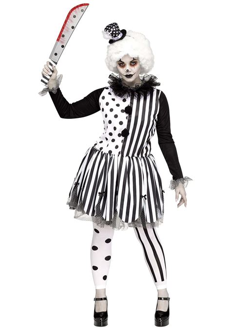 Plus Size Killer Clown Women S Costume