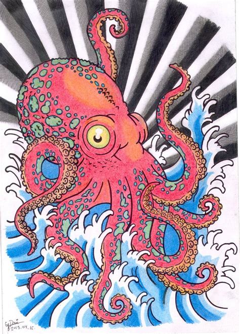 Octopus Artwork Octopus Drawing Octopus Tattoo Design Octopus