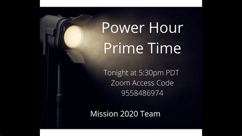 Power Hour Prime Time Product Stories And More Youtube