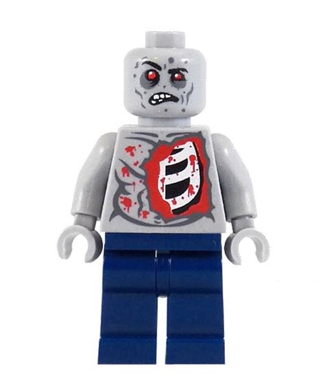 Al The Zombie Minibigs Custom Figure Made From Genuine Lego