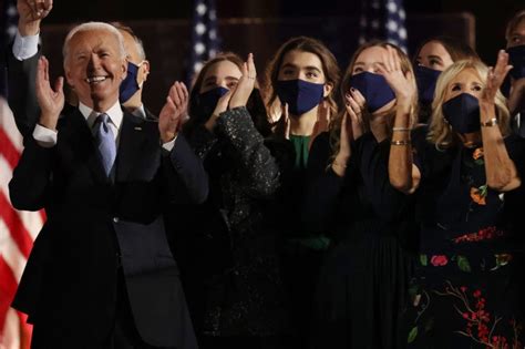 The family of joe biden, the 46th and current president of the united states, is an american family, prominent in law, education, activism and politics. Full text: Joe Biden acceptance speech - MyJoyOnline.com