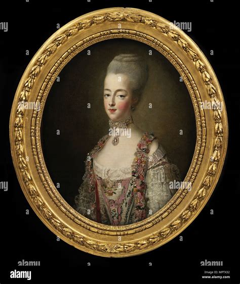 Portrait De La Reine Marie Antoinette De France 1755 1793 Photo Stock
