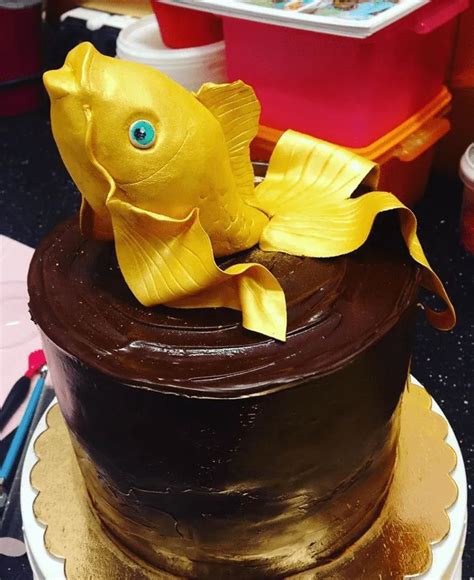 Goldfish Cake Design Images Goldfish Birthday Cake Ideas Cake