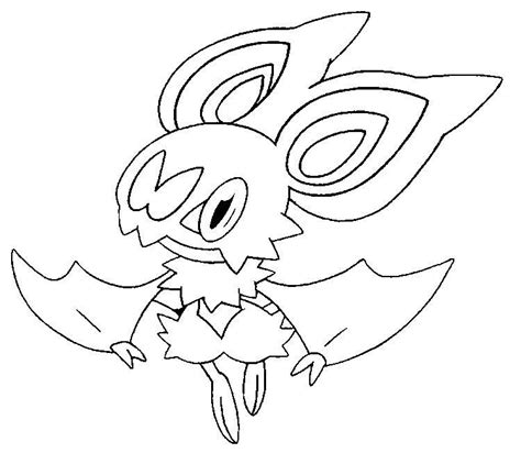 Pokemon Coloring Pages Noibat Pokemon coloring pages, Pokemon