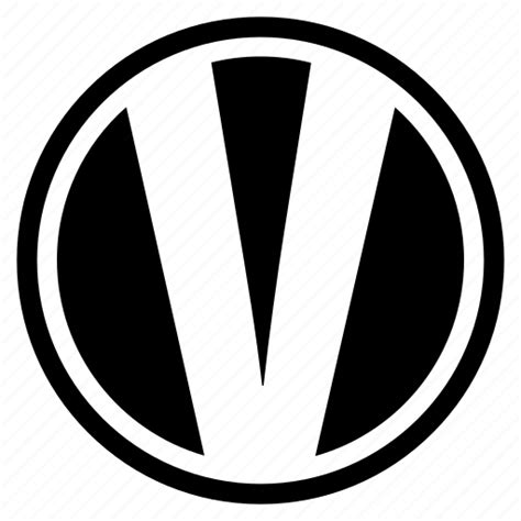 Alphabet Character Round V Letter Logo Icon Download On Iconfinder